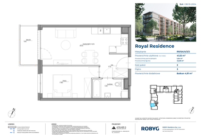 Mieszkanie w inwestycji: Royal Residence 6A