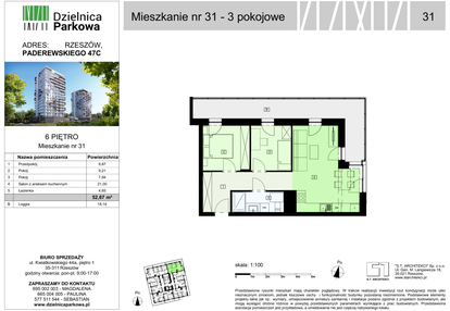 Mieszkanie w inwestycji: Dzielnica Parkowa VIII
