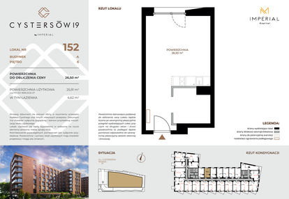 Mieszkanie w inwestycji: Cystersów 19 - lokale inwestycyjne