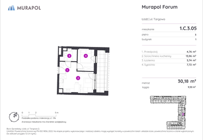 Mieszkanie w inwestycji: Murapol Forum