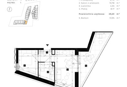 Mieszkanie w inwestycji: Cisha Apartamenty Dziwnów