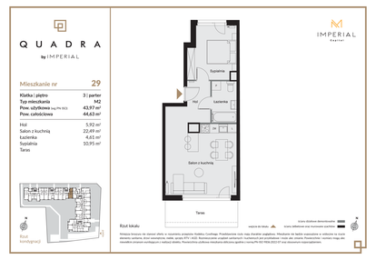 Mieszkanie w inwestycji: QUADRA