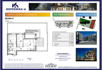 Mieszkanie w inwestycji: Kopernika Szesnaście