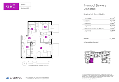 Mieszkanie w inwestycji: Murapol Siewierz Jeziorna bud. 27 i 28