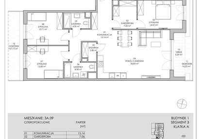 Mieszkanie w inwestycji: Skwer Harmonia II