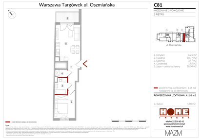 Mieszkanie w inwestycji: Apartamenty Oszmiańska II