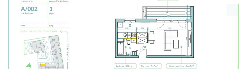 Mieszkanie w inwestycji: Flora Śródmieście