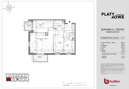 Mieszkanie w inwestycji: Osiedle Platynowe