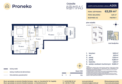 Mieszkanie w inwestycji: Osiedle Kompas