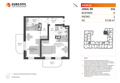 Mieszkanie w inwestycji: Esencja - Apartamenty inwestycyjne