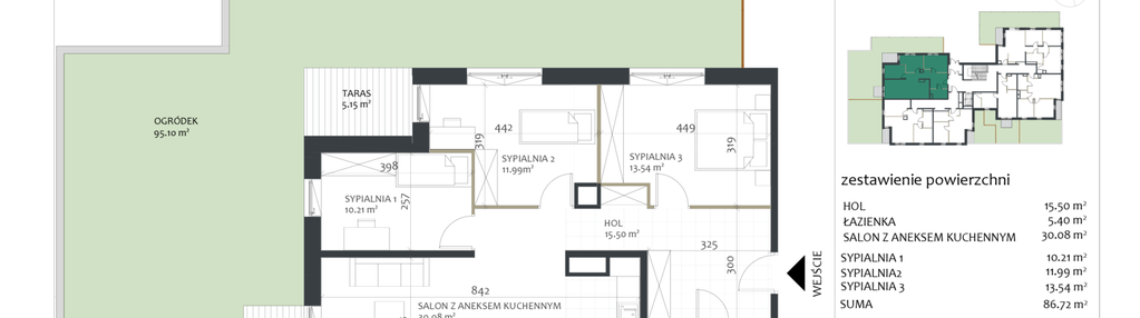Mieszkanie w inwestycji: Sosnovia