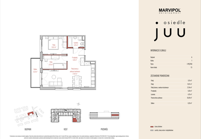 Mieszkanie w inwestycji: Osiedle Juu