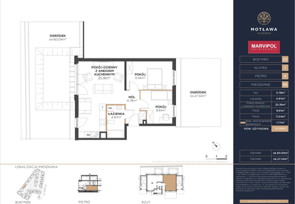 Mieszkanie w inwestycji: Motława Garden