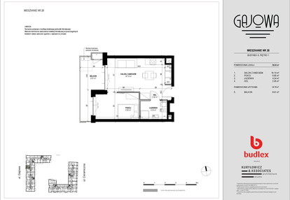 Mieszkanie w inwestycji: Gajowa bud. A