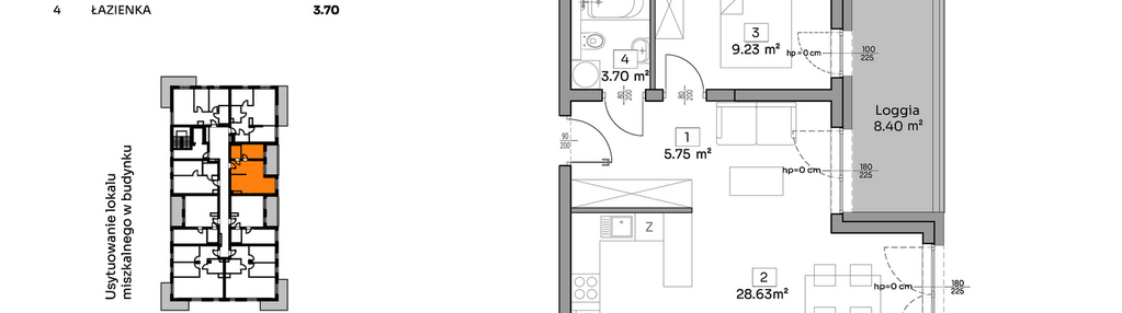 Mieszkanie w inwestycji: Och!Widzew