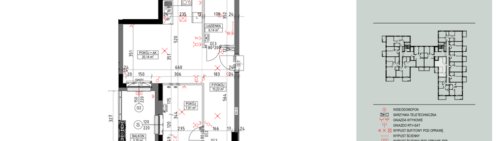 Mieszkanie w inwestycji: Wspólnota Mieszkaniowa Gajowa 72