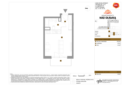 Mieszkanie w inwestycji: Apartamenty nad Oławką etap II