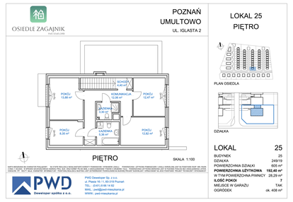 Dom w inwestycji: Osiedle Zagajnik etap II - domy jednorodzinne, szereg