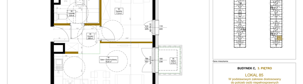 Mieszkanie w inwestycji: Aura Nova etap II