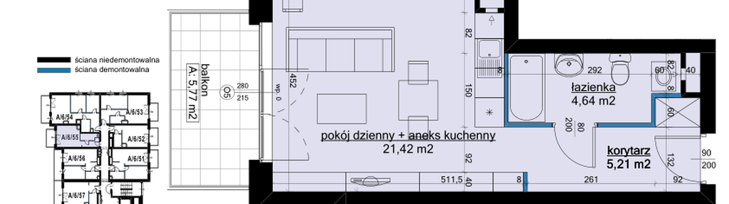 Mieszkanie w inwestycji: Osiedle Hawelańska etap III - bud. A