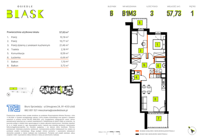 Mieszkanie w inwestycji: Osiedle BLASK - Etap I