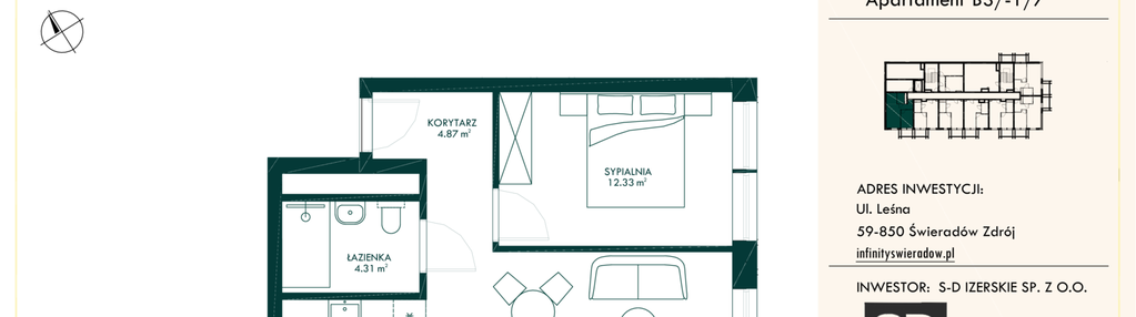 Mieszkanie w inwestycji: Infinity Mountain Resort