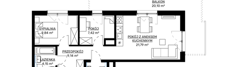 Mieszkanie w inwestycji: KWADRAT etap 2