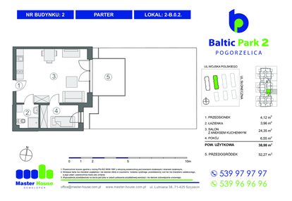 Mieszkanie w inwestycji: Baltic Park 2 Pogorzelica bud. 1 i 2