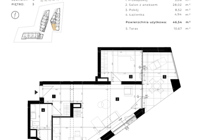 Mieszkanie w inwestycji: Cisha Apartamenty Dziwnów