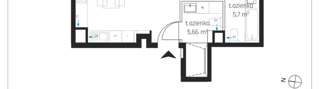 Mieszkanie w inwestycji: Nadmotławie Apartments etap I
