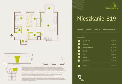 Mieszkanie w inwestycji: Osiedle Imbramowskie