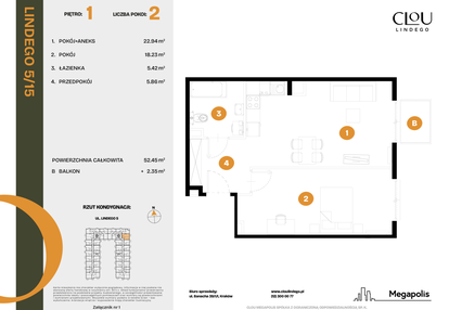 Mieszkanie w inwestycji: CLOU LINDEGO