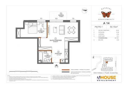 Mieszkanie w inwestycji: Apartamenty Rusałki