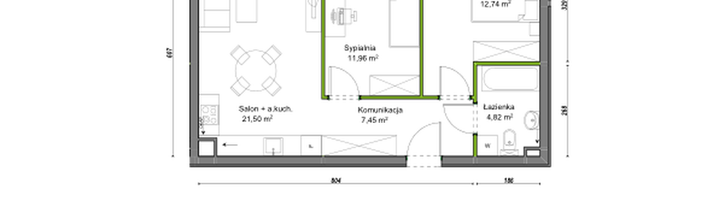 Mieszkanie w inwestycji: Orawska Vita