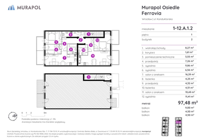 Mieszkanie w inwestycji: Murapol Osiedle Ferrovia