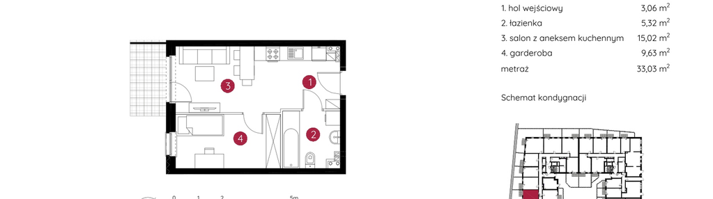 Mieszkanie w inwestycji: Murapol Ergo