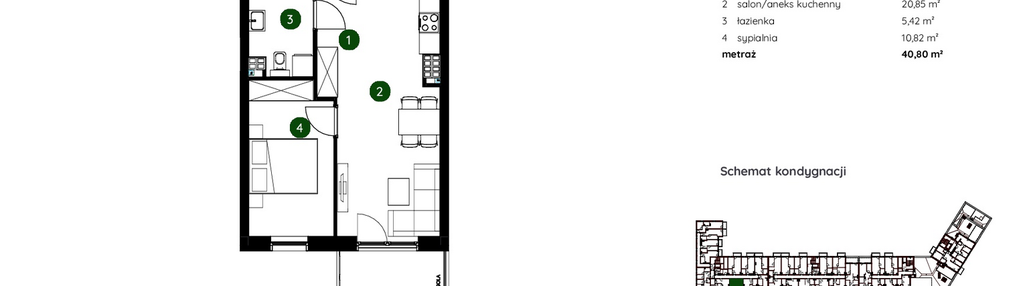 Mieszkanie w inwestycji: Murapol GreenCity bud. 1