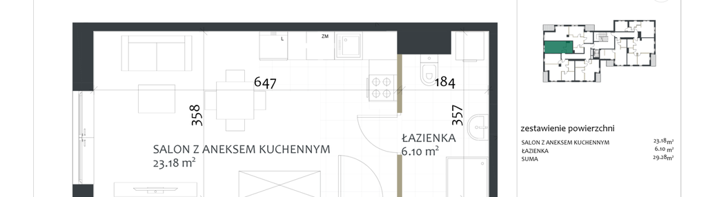 Mieszkanie w inwestycji: Sosnovia
