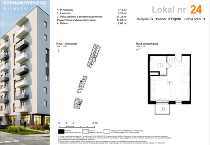 Mieszkanie w inwestycji: Osiedle Kochanowskiego - Gliwice