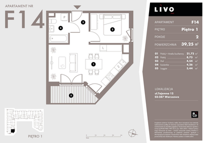 Mieszkanie w inwestycji: Livo