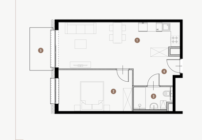 Mieszkanie w inwestycji: Tuwima Apartments
