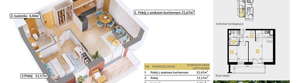 Mieszkanie w inwestycji: Aleja Bohaterów