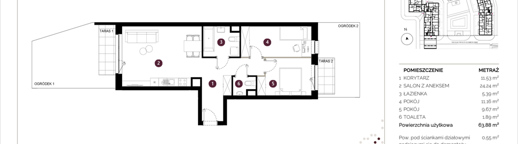 Mieszkanie w inwestycji: Osiedle Witaj etap II