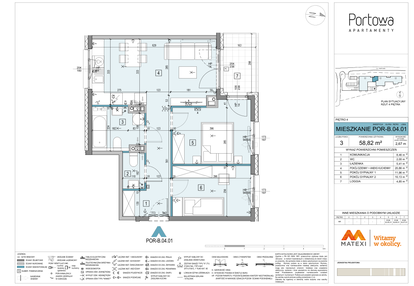 Mieszkanie w inwestycji: Apartamenty Portowa