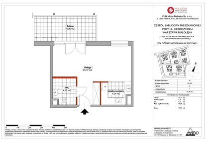 Mieszkanie w inwestycji: Młoda Białołęka II – apartamenty inwestycyjne