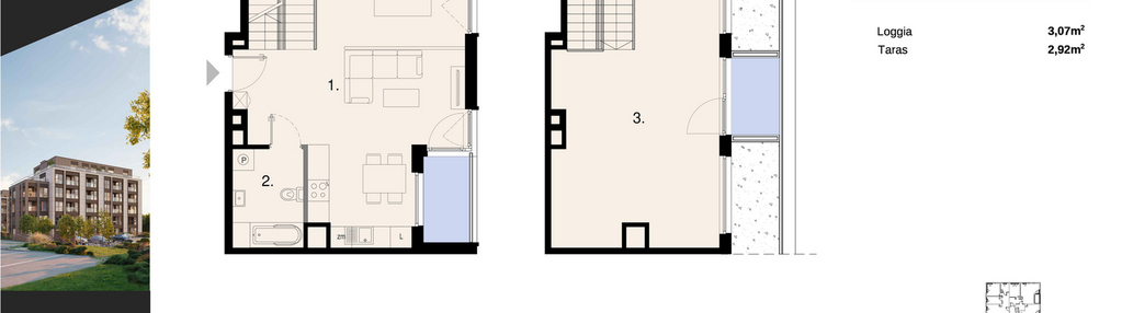 Mieszkanie w inwestycji: Dzielnica Trust