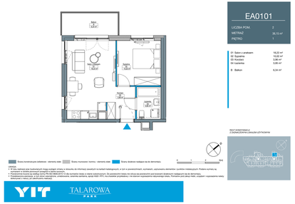 Mieszkanie w inwestycji: Talarowa Park II