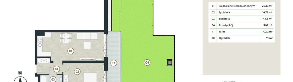 Mieszkanie w inwestycji: InPark