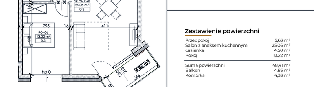 Mieszkanie w inwestycji: Słowackiego 44