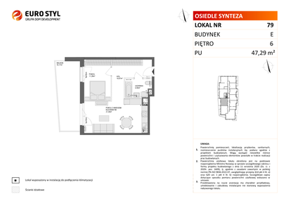Mieszkanie w inwestycji: Osiedle Synteza etap IV